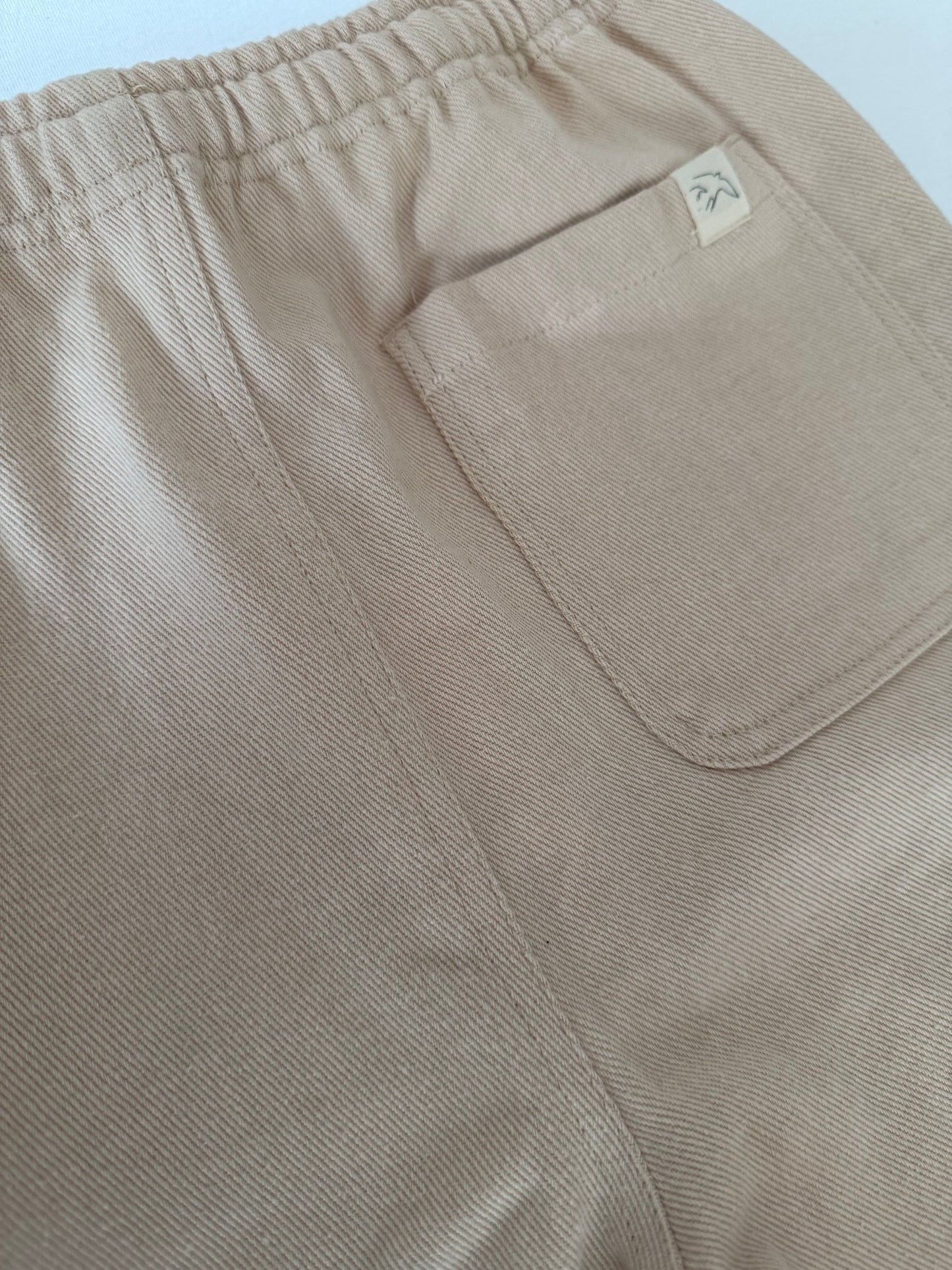 JENEST Hose beige Kordelzug 128/134