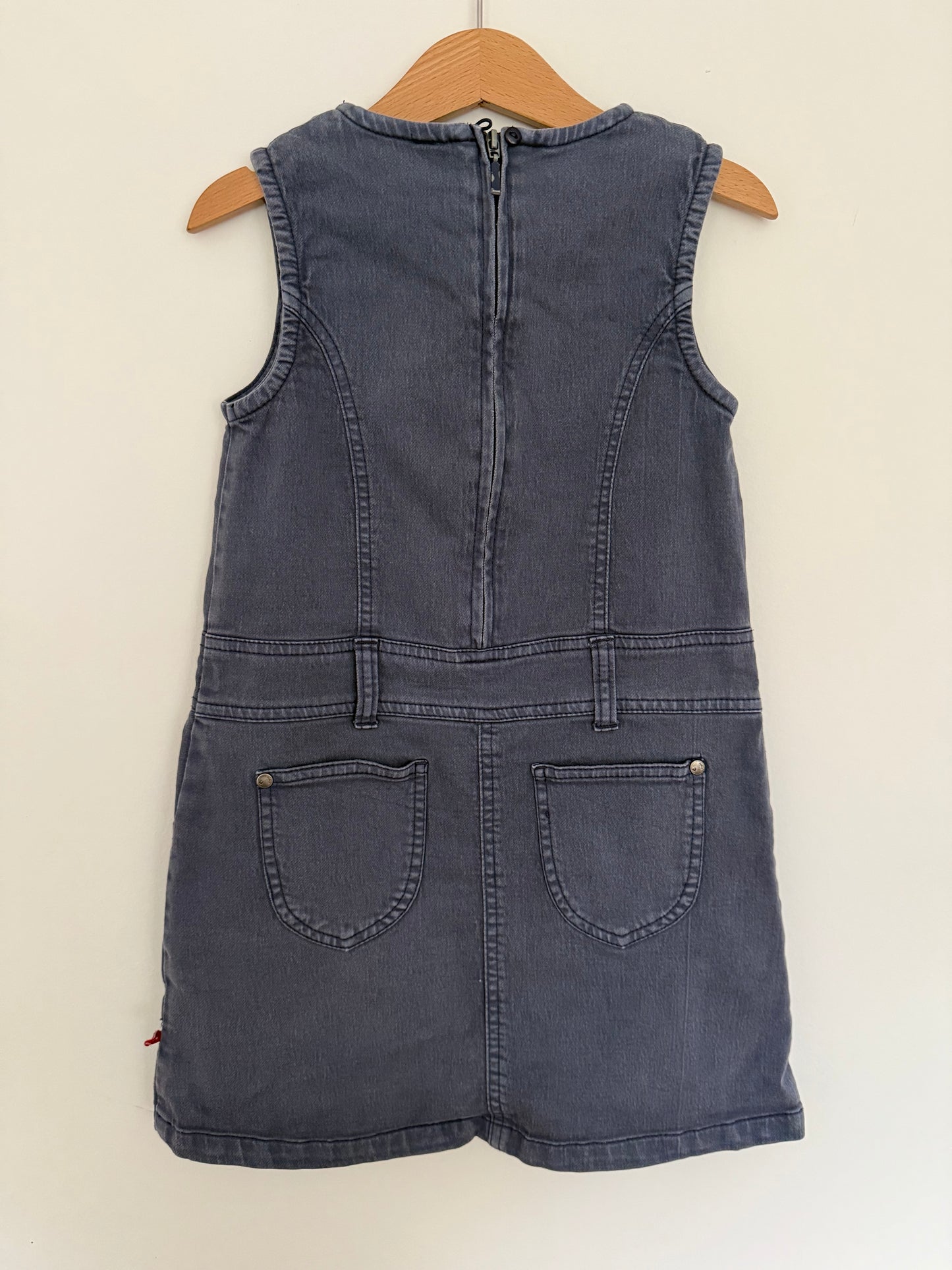 PAGLIE Kleid Jeans dunkelblau grau 110