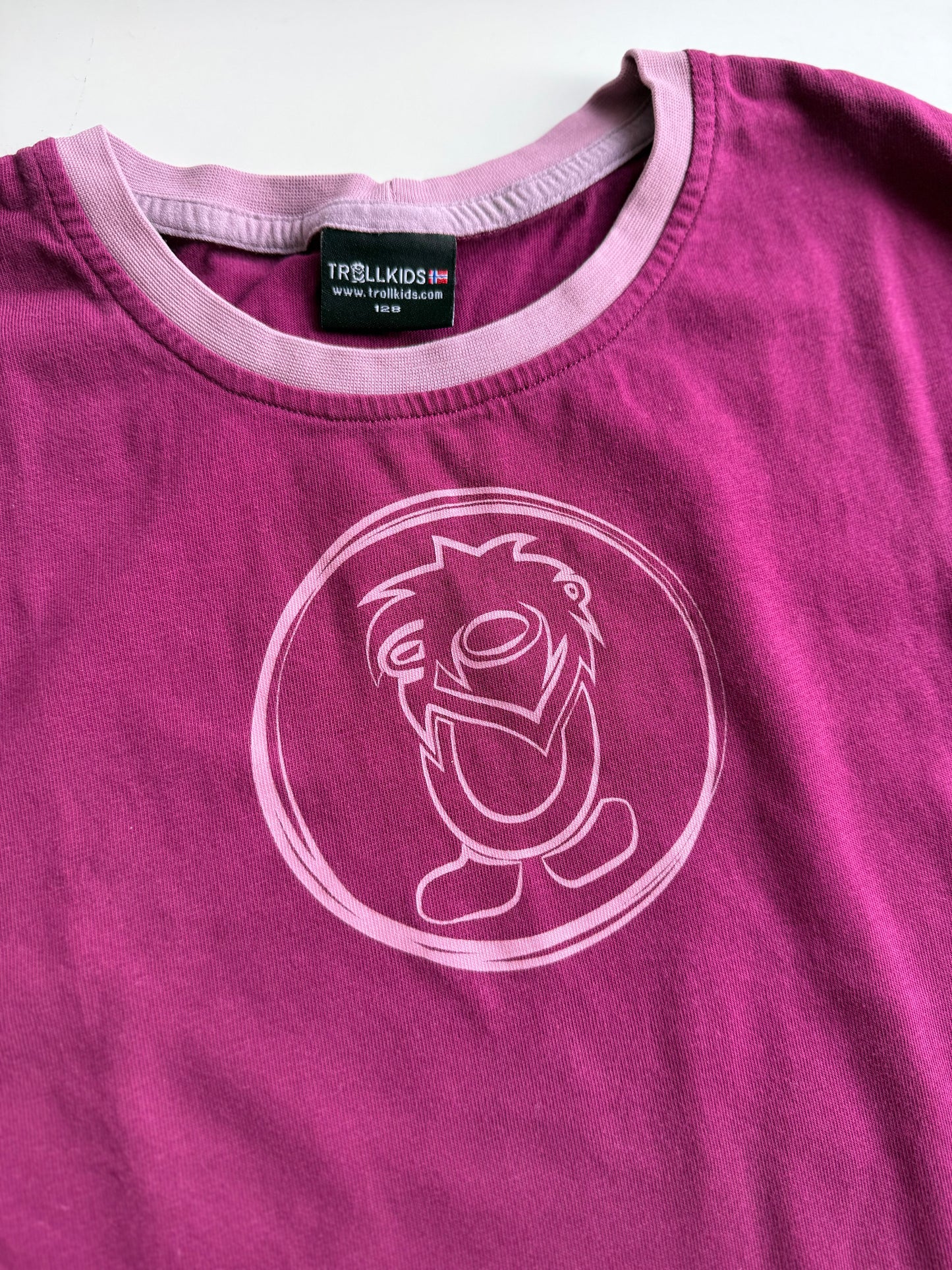 TROLLKIDS Langarmshirt lila rosa 128