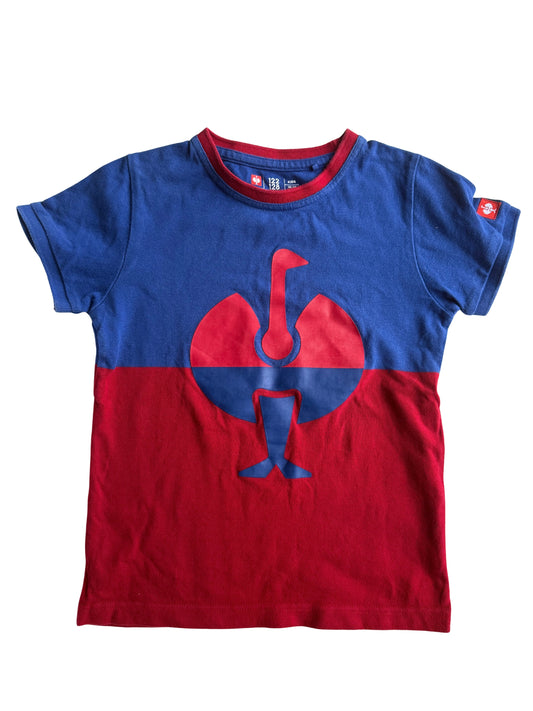 ENGELBERT STRAUSS Tshirt blau rot 122/128