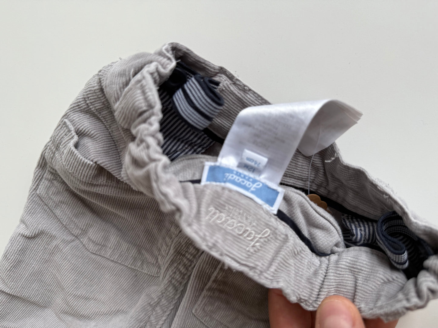 JACADI Kordhose grau 74