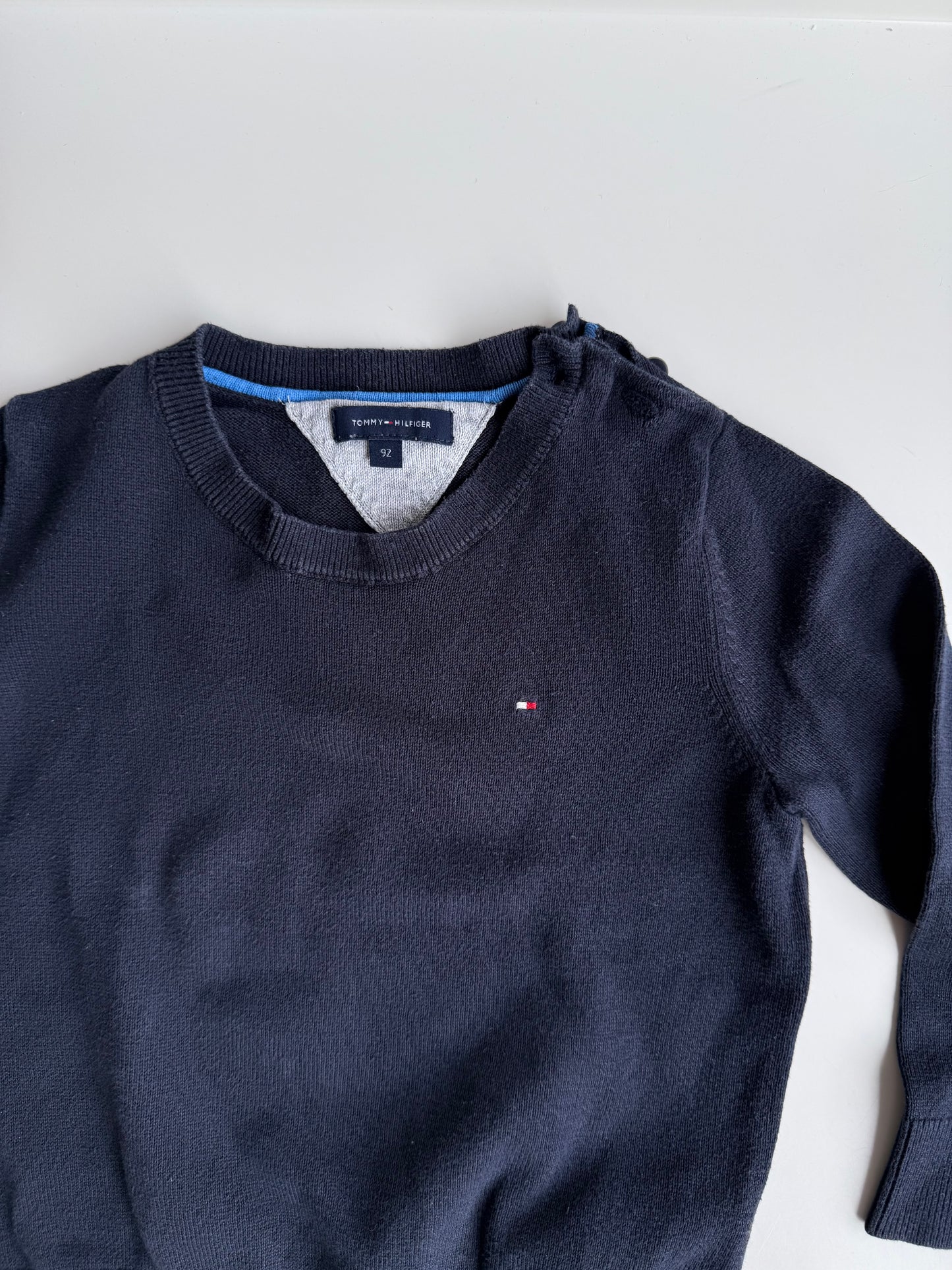 TOMMY HILFIGER Pullover dunkelblau 92