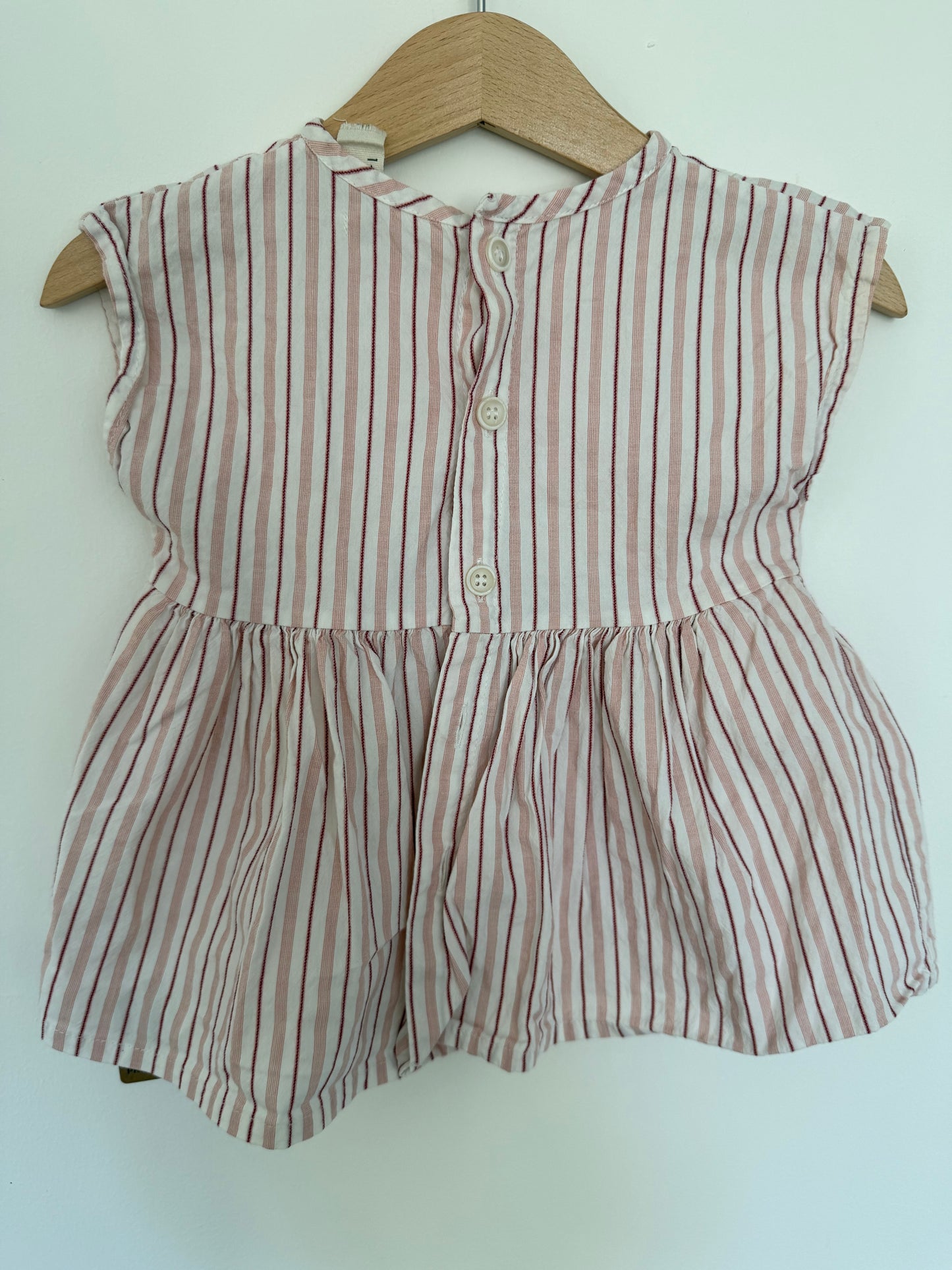 1+ in the family Kleid Tunika Leinen apricot weiß 80
