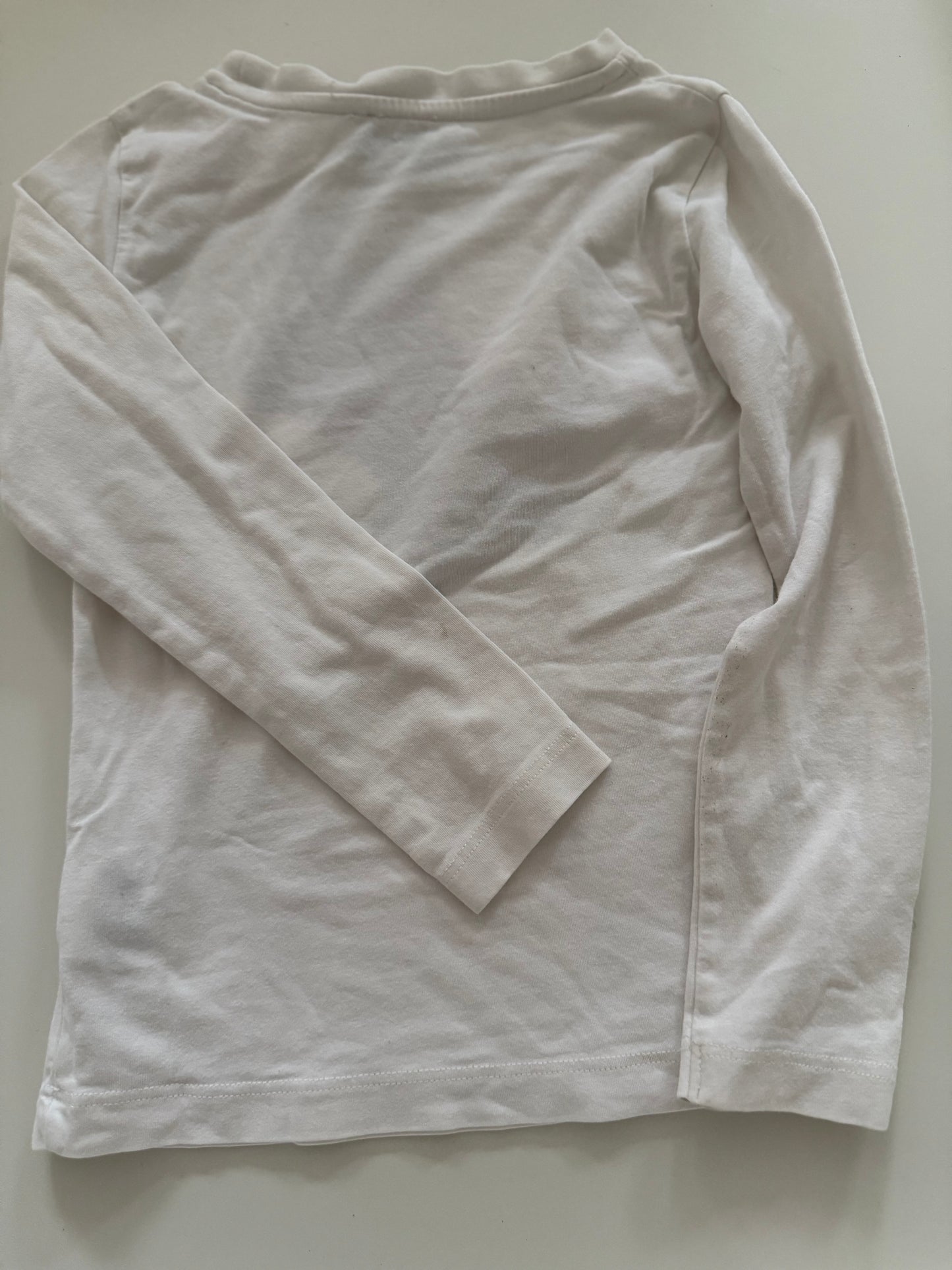 DOLCE & GABBANA Langarmshirt weiß Minnie Maus 98/104