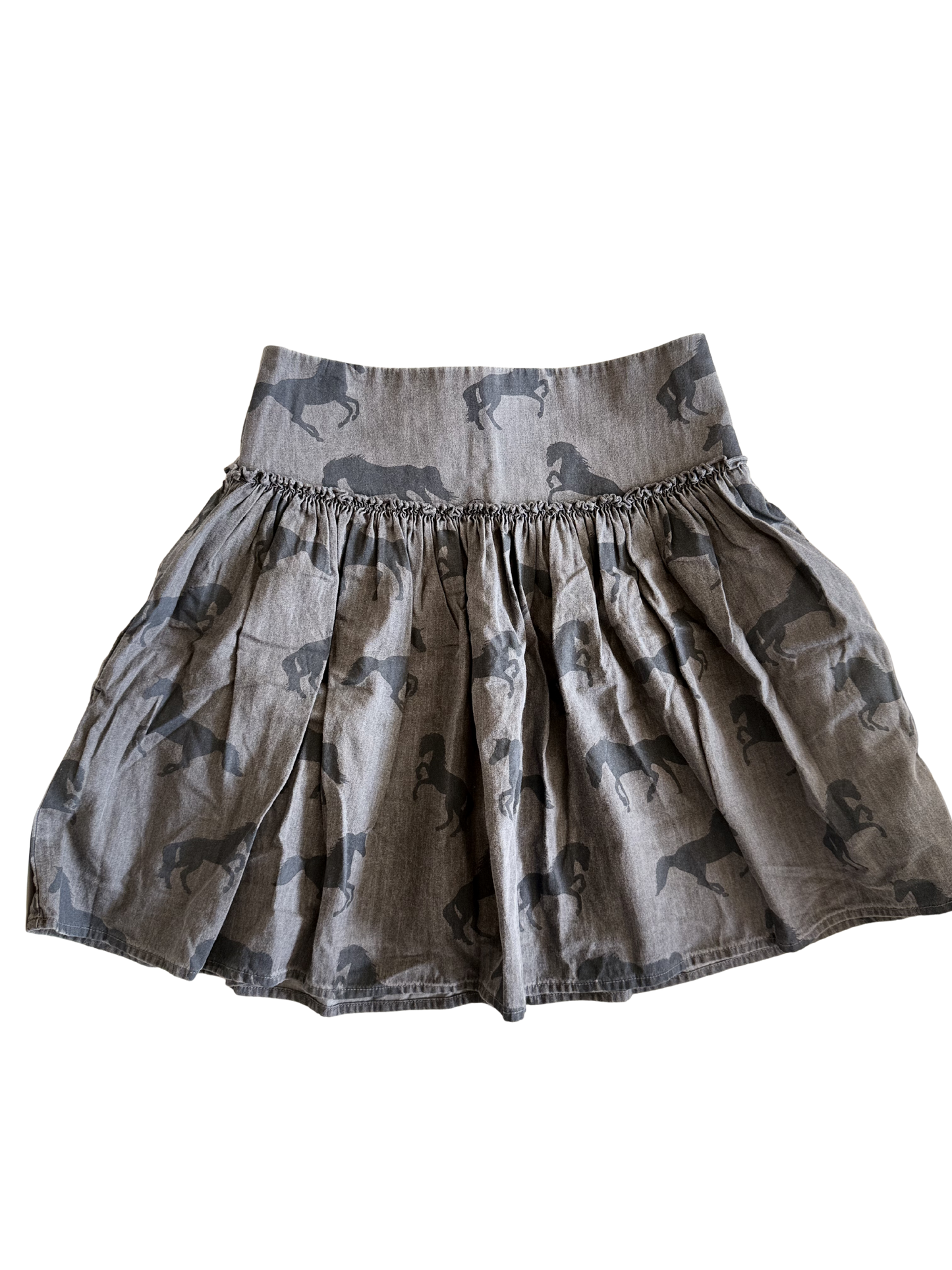 STELLA MCCARTNEY Rock Pferde dunkelgrau 140