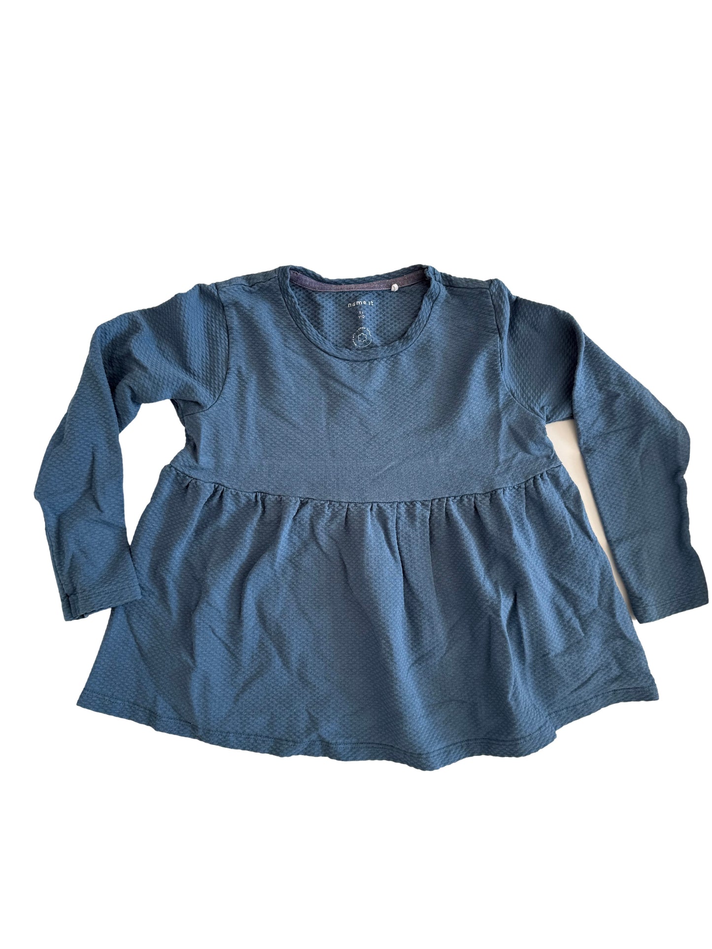 NAME IT Langarmshirt petrol 110