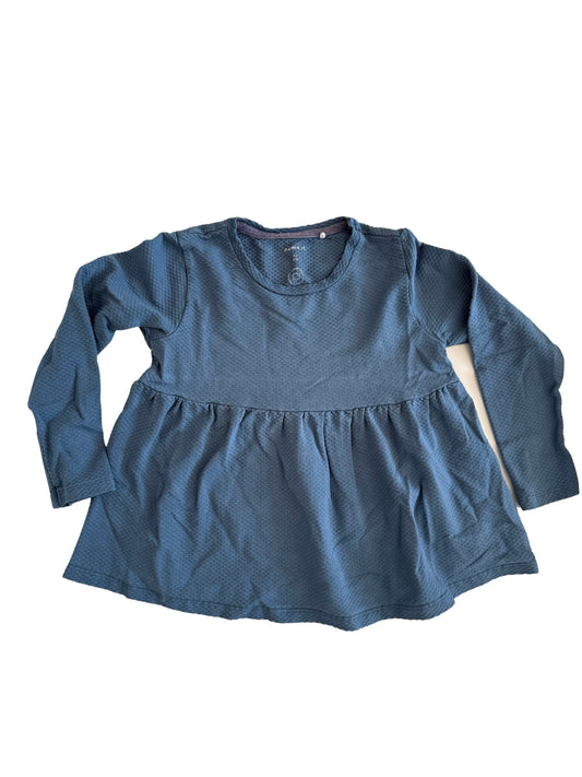 NAME IT Langarmshirt petrol 110