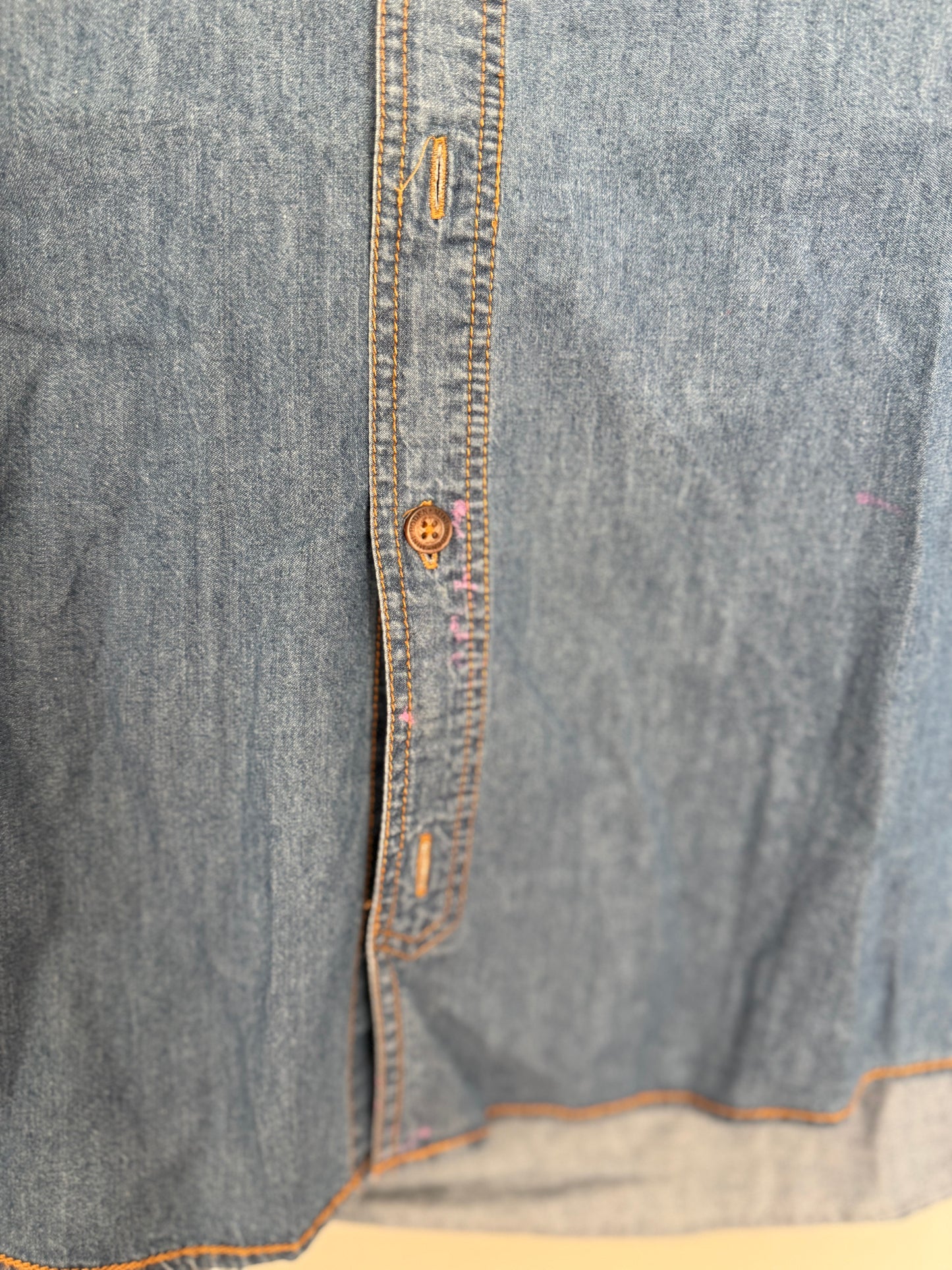 MINI BODEN Jeansbluse Hemd 134/140