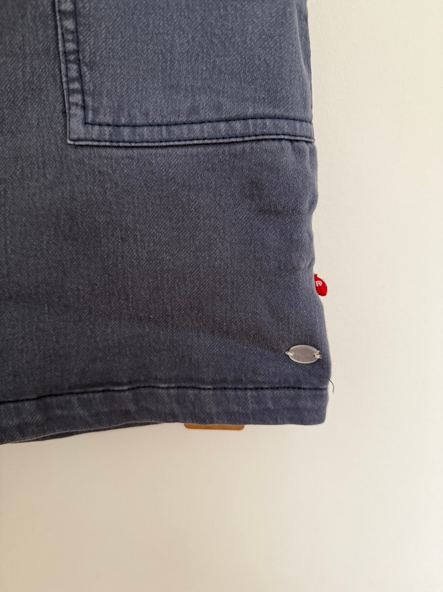 PAGLIE Kleid Jeans dunkelblau grau 110