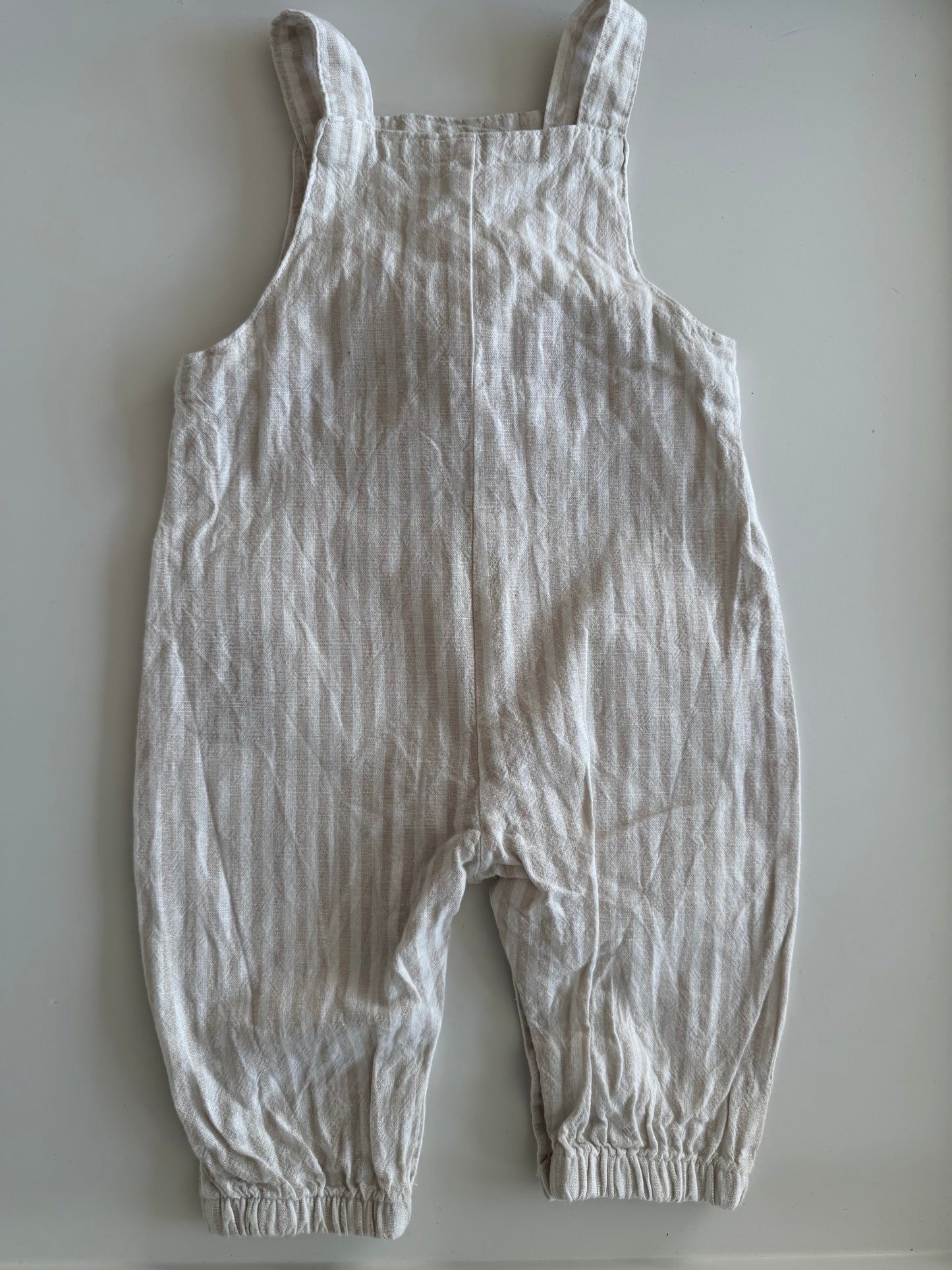 ALANA Latzhose beige weiß 68