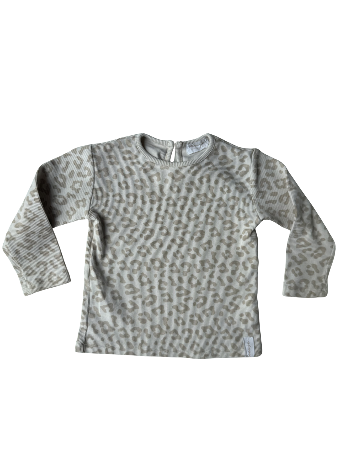 LEEVJE Langarmshirt Leo Ripp 86/92