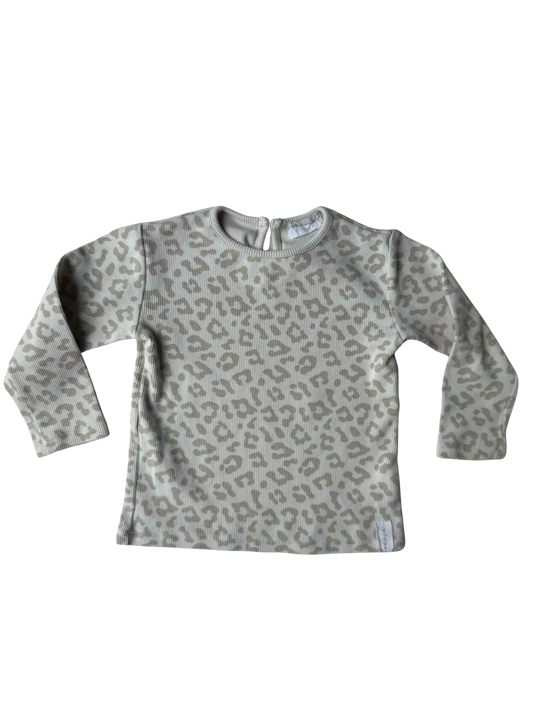 LEEVJE Langarmshirt Leo Ripp 86/92