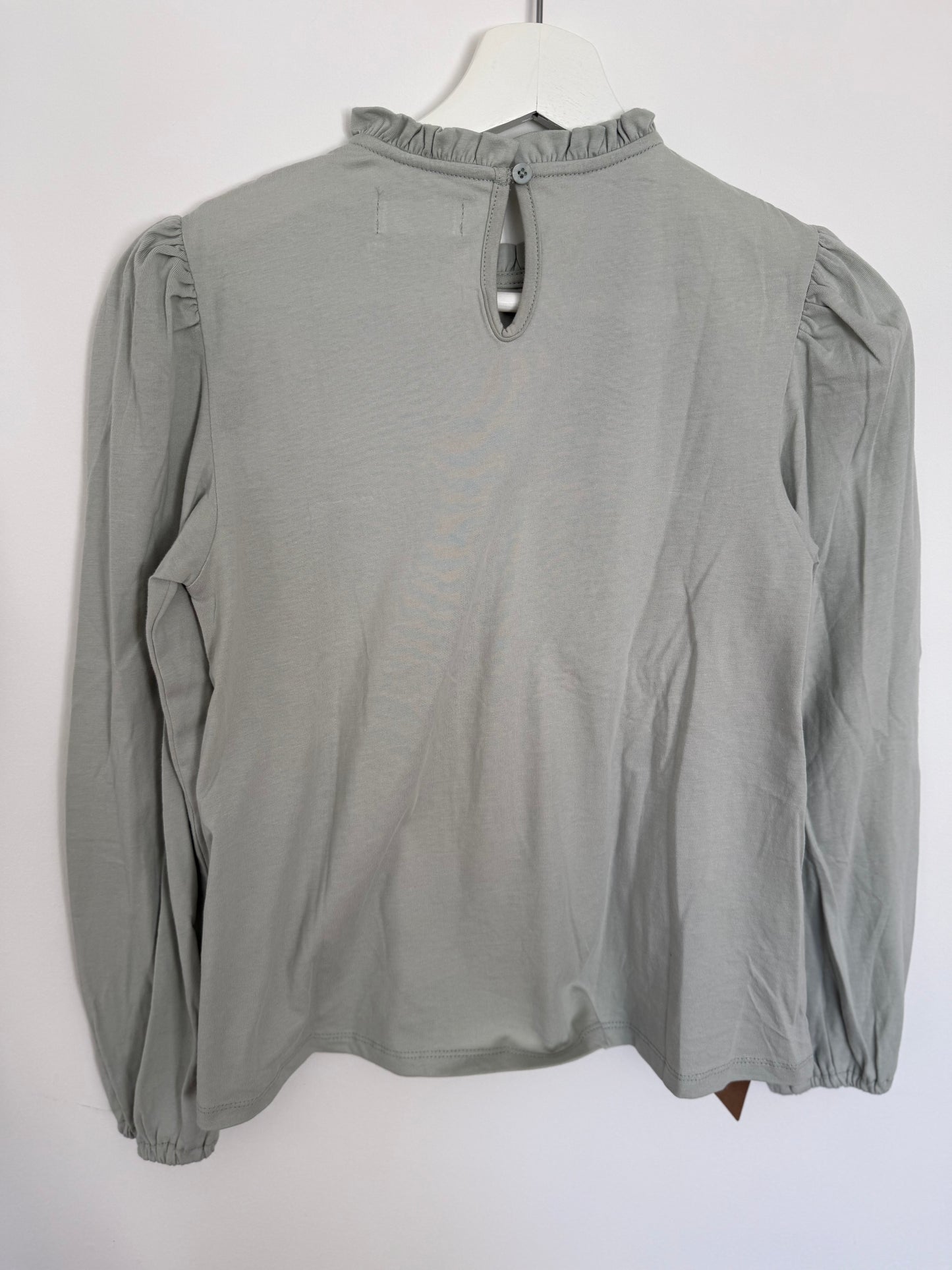 MANGO Oberteil Bluse Salbei grün 152