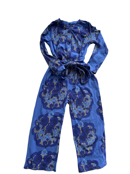 MINI RODINI Jumpsuit Anzug Onesie blau 104/110