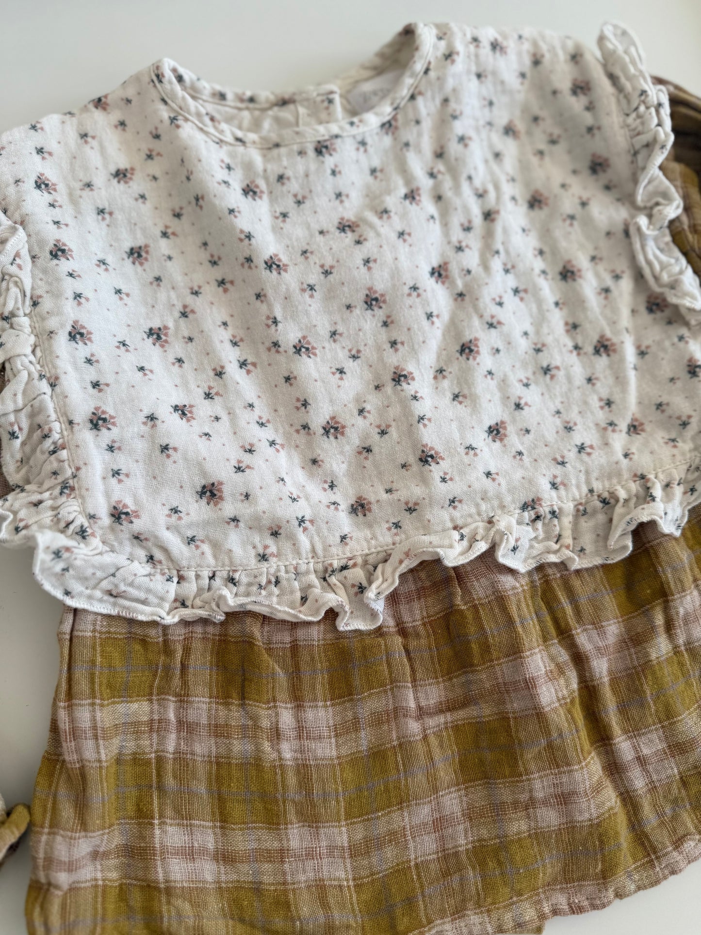 ZARA Bluse Musselin 110