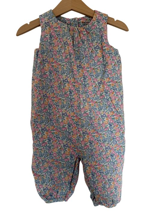 RALPH LAUREN Anzug Sommer Streublumen bunt 74
