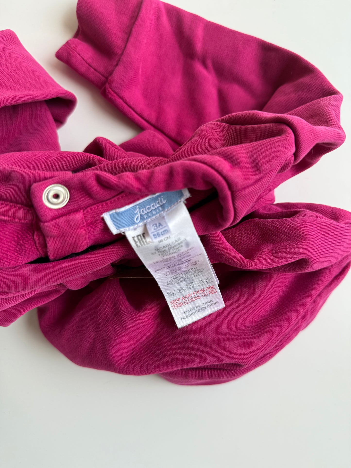 JACADI Sweatshirt Schleife pink 98