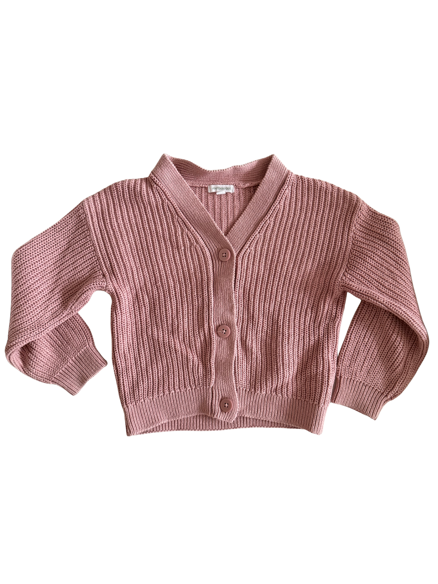 VERBAUDET Strickjacke altrosa 110