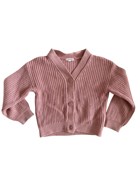 VERBAUDET Strickjacke altrosa 110