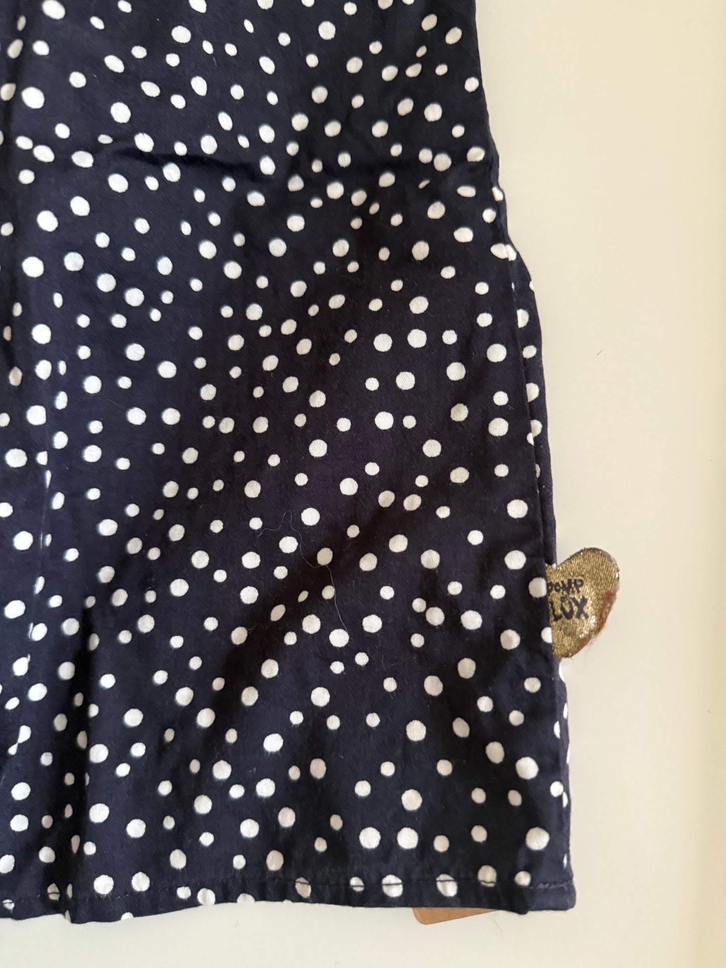 POMPdeLUX Oberteil Bluse blau weiß 104