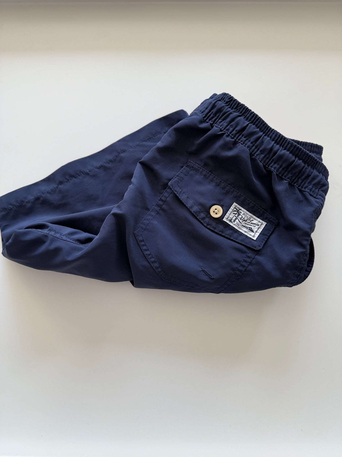 RALPH LAUREN Badeshorts Badehose dunkelblau 164