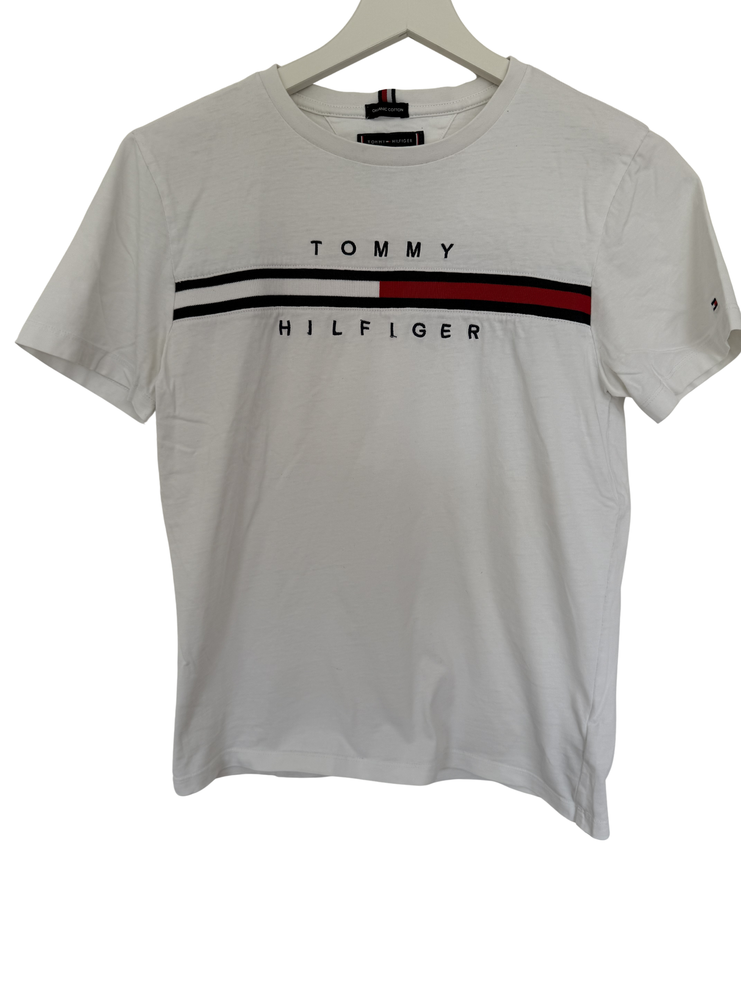 TOMMY HILFIGER T-Shirt weiß 164