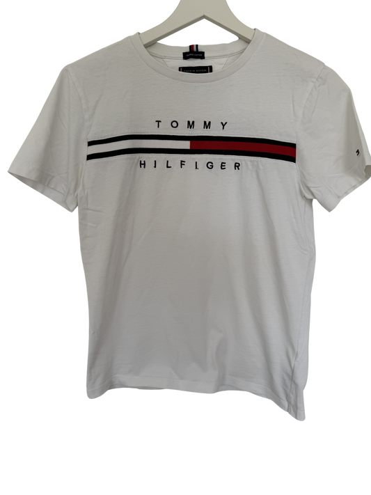 TOMMY HILFIGER T-Shirt weiß 164