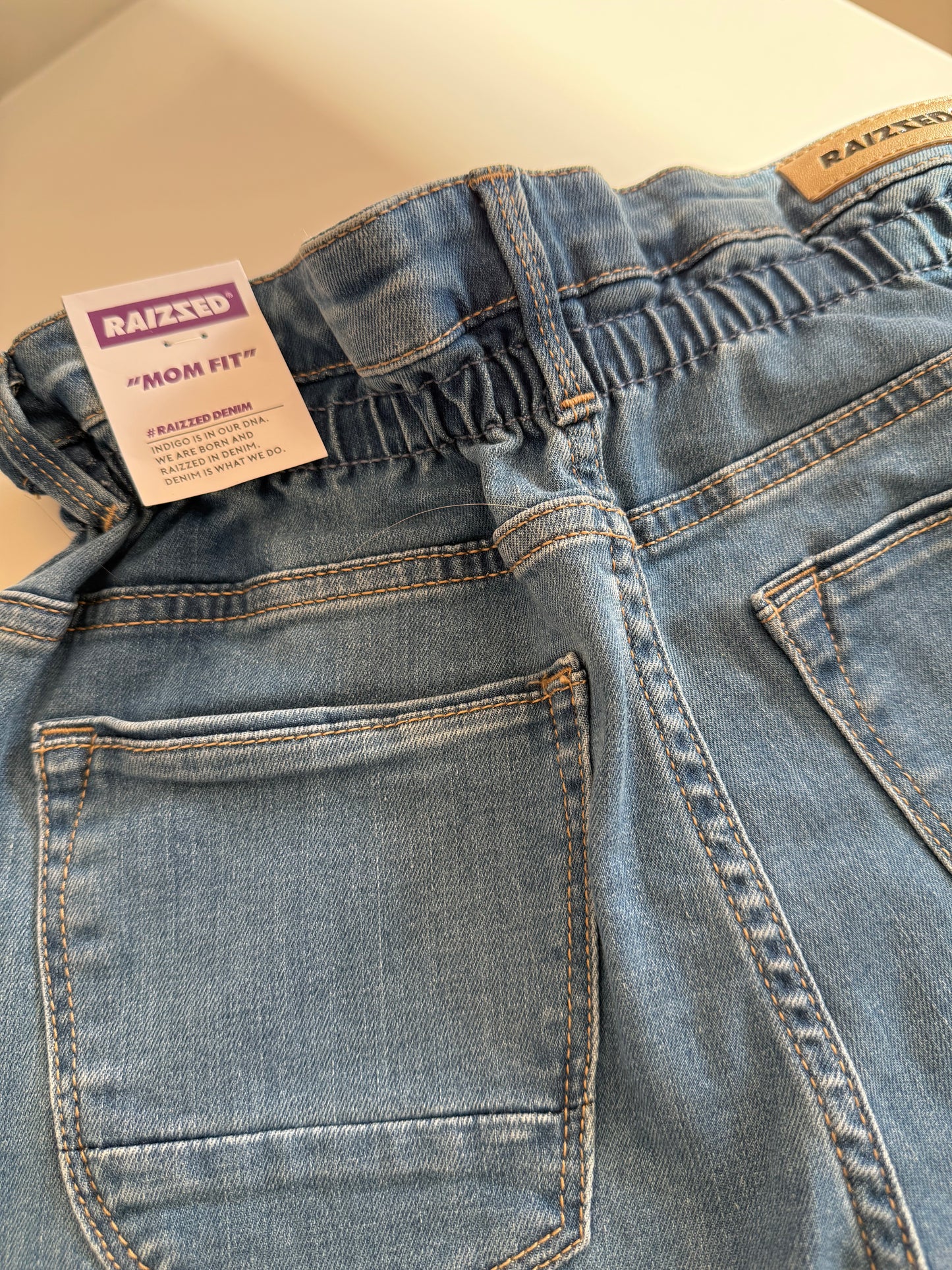 RAIZZED Jeans Mom-fit blau 140