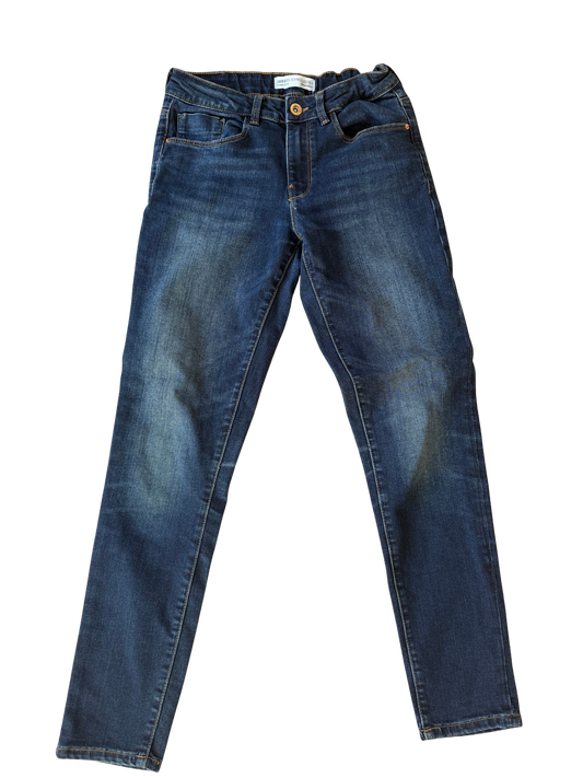 ZARA Skinny Jeans dunkelblau 152