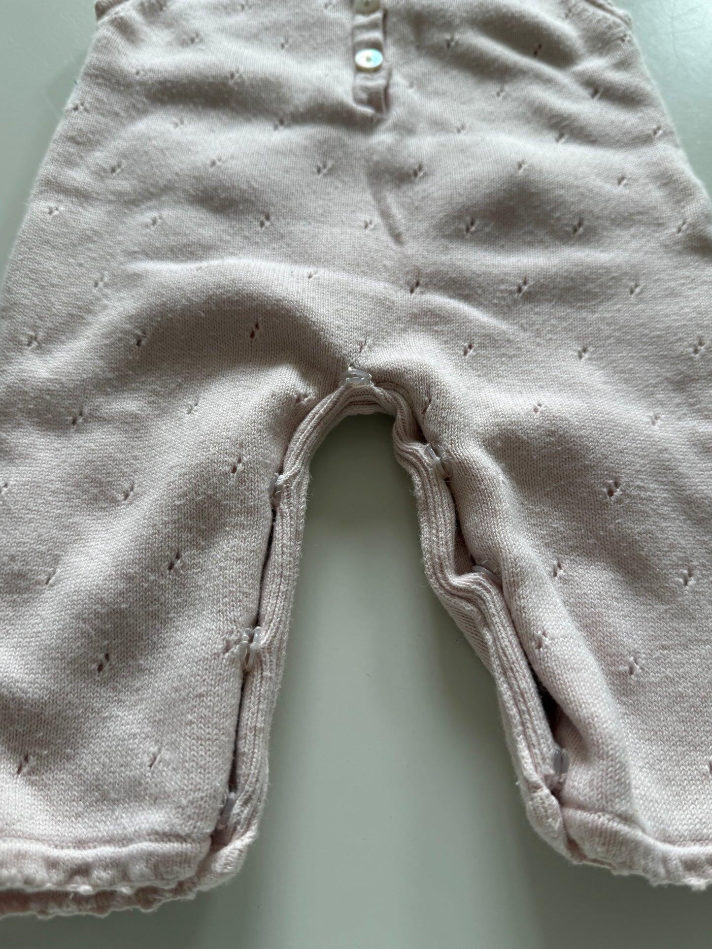 Bout‘chou Strampler Strick rosa 50/56