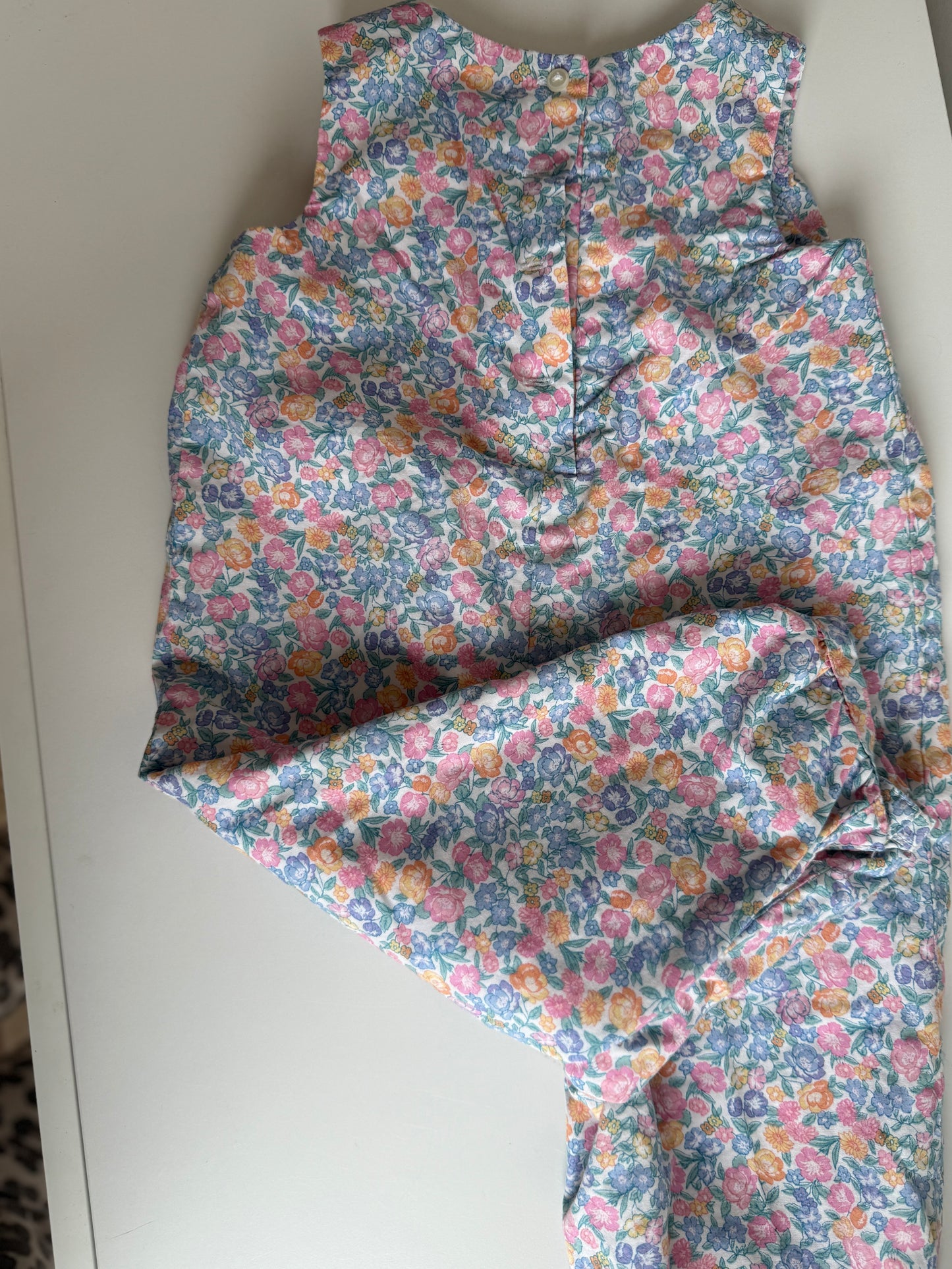 RALPH LAUREN Anzug Streublumen bunt 74