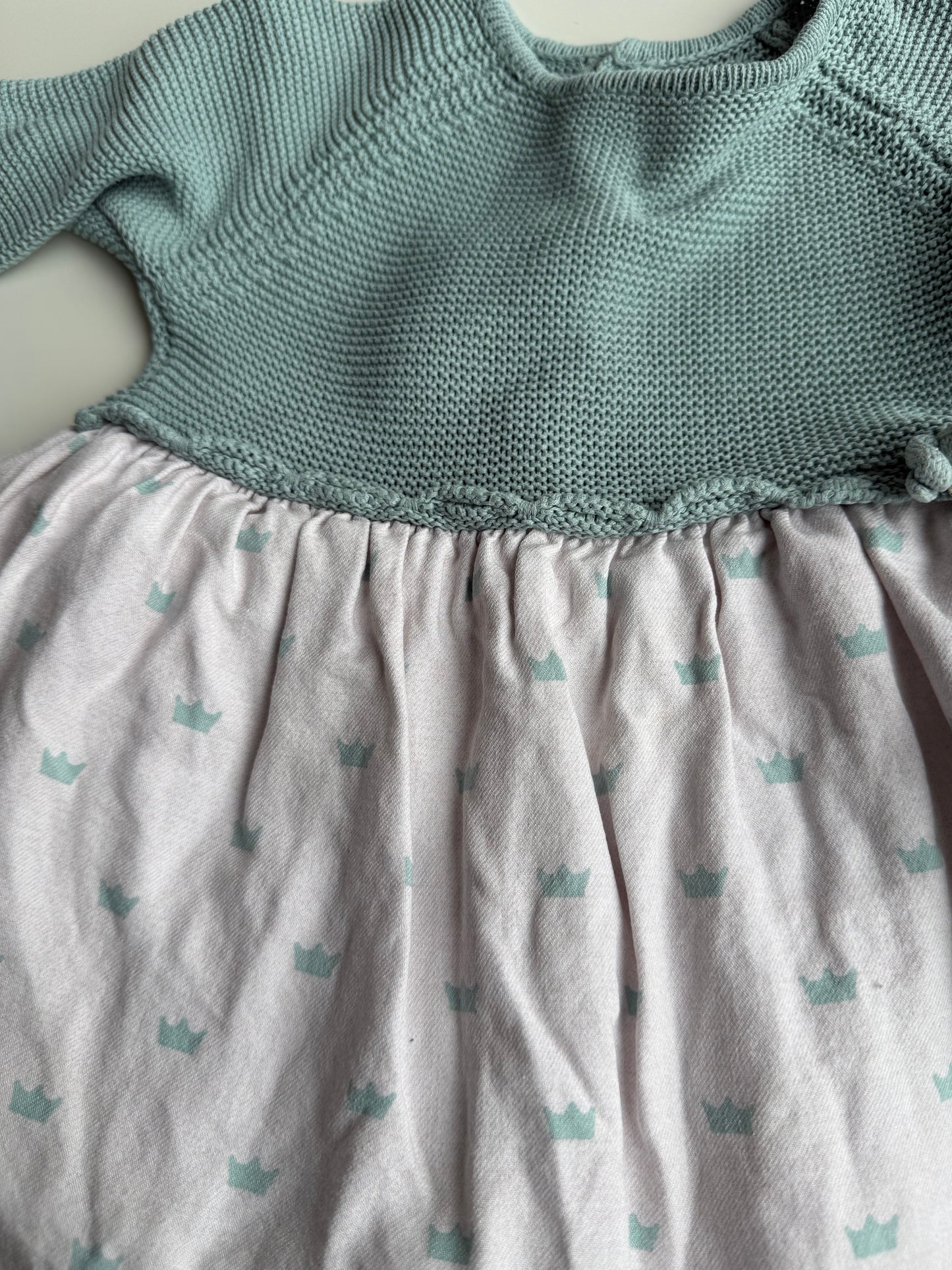 MAYORAL Kleid Strick Leinen 80