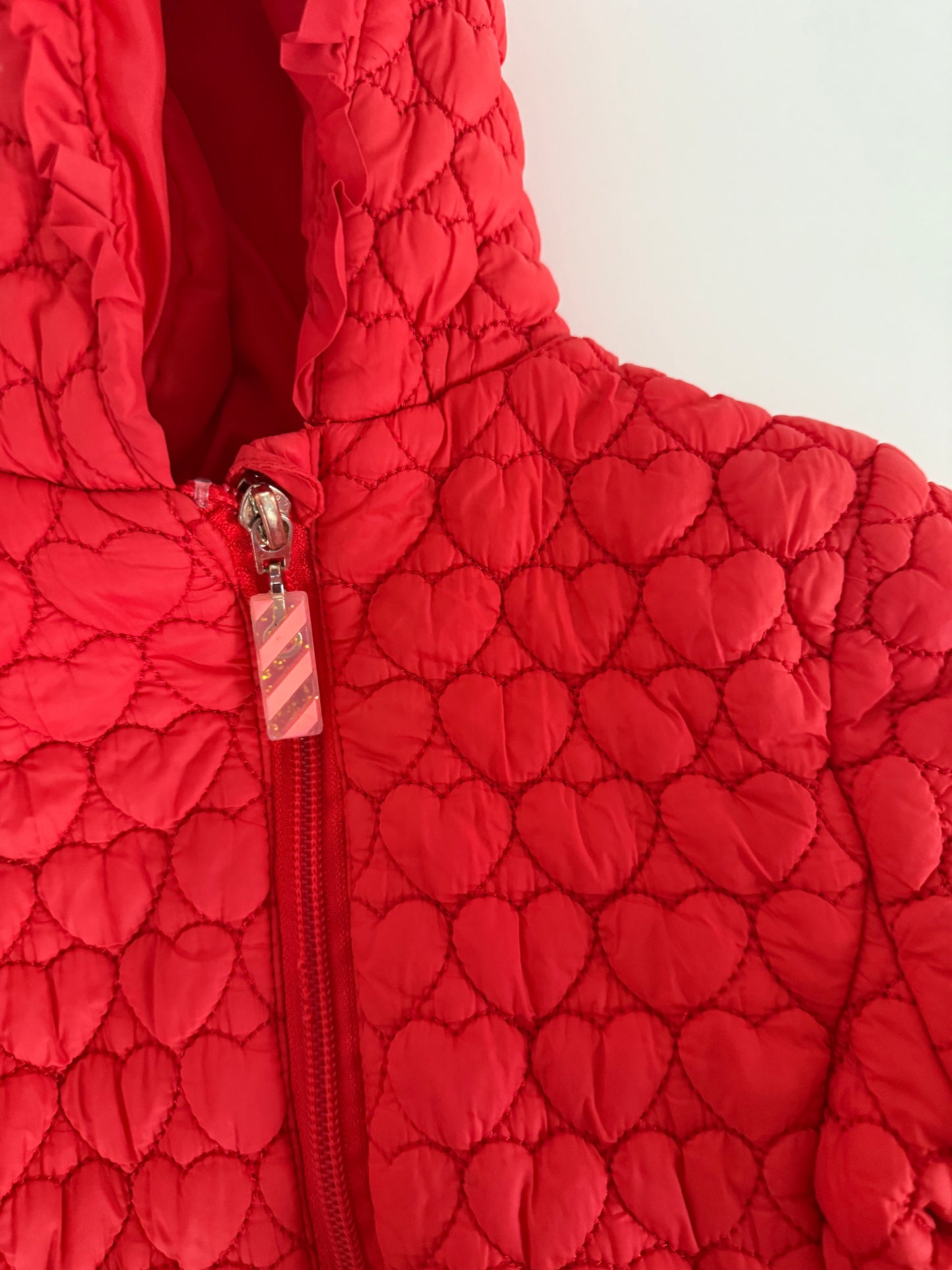 BILLIEBLUSH Übergangsjacke Herzen rot 98/104