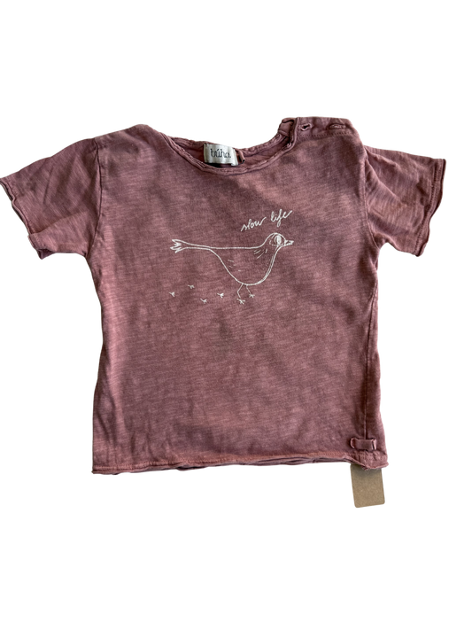 BÚHO T-Shirt altrosa Vogel 86