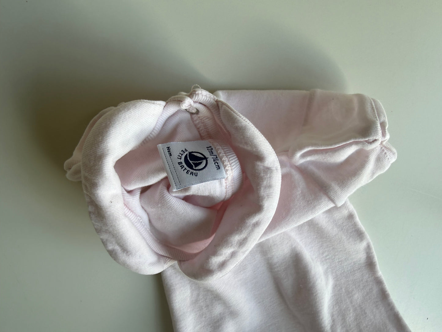 PETIT BATEAU Body Kragen rosa 74