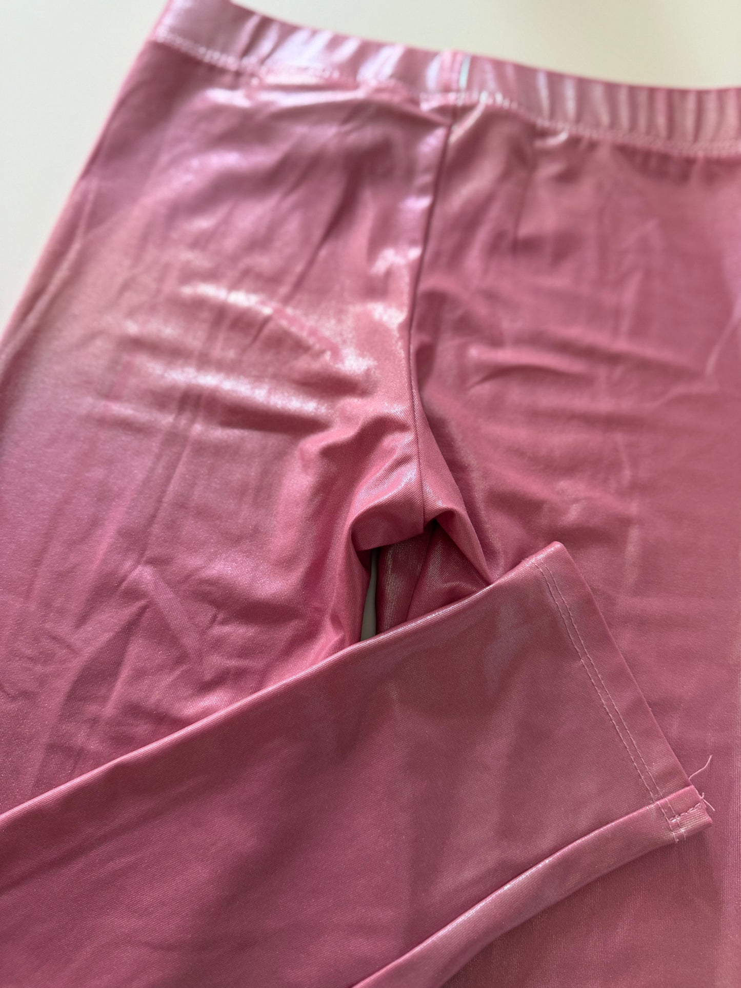 H&M Leggings pink metallic 122