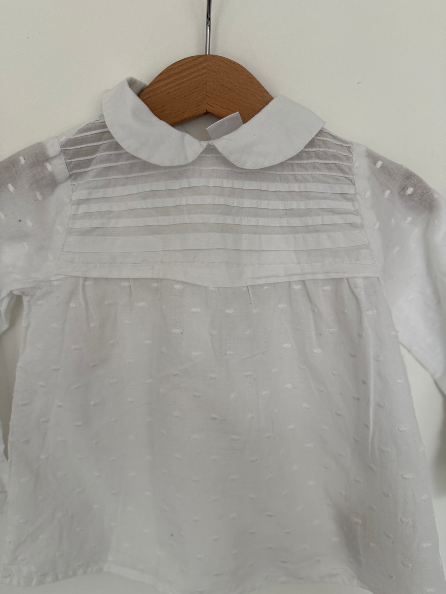 ZARA Bluse weiß 80