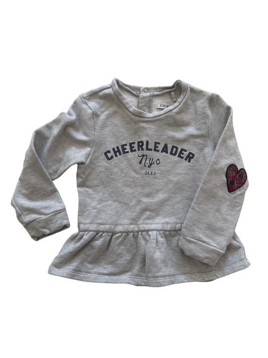 IKKS Sweatshirt grau Cheerleader 86