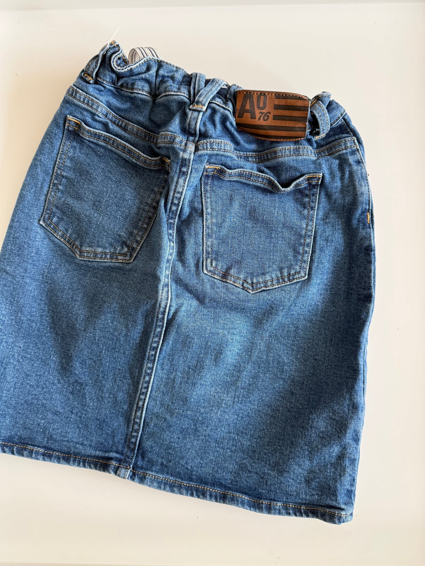 AO76 Jeansrock blau 152