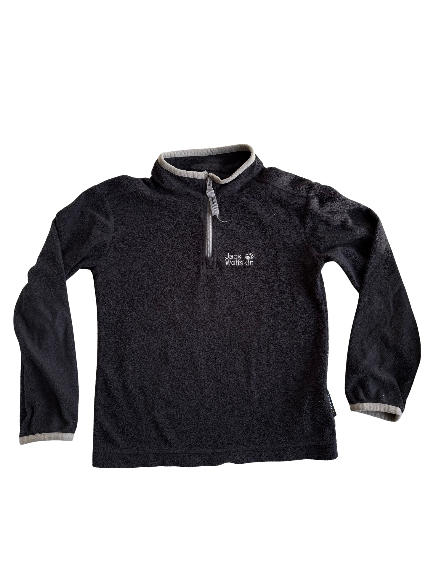 JACK WOLFSKIN Jacke Fleece Oberteil Pullover schwarz 116