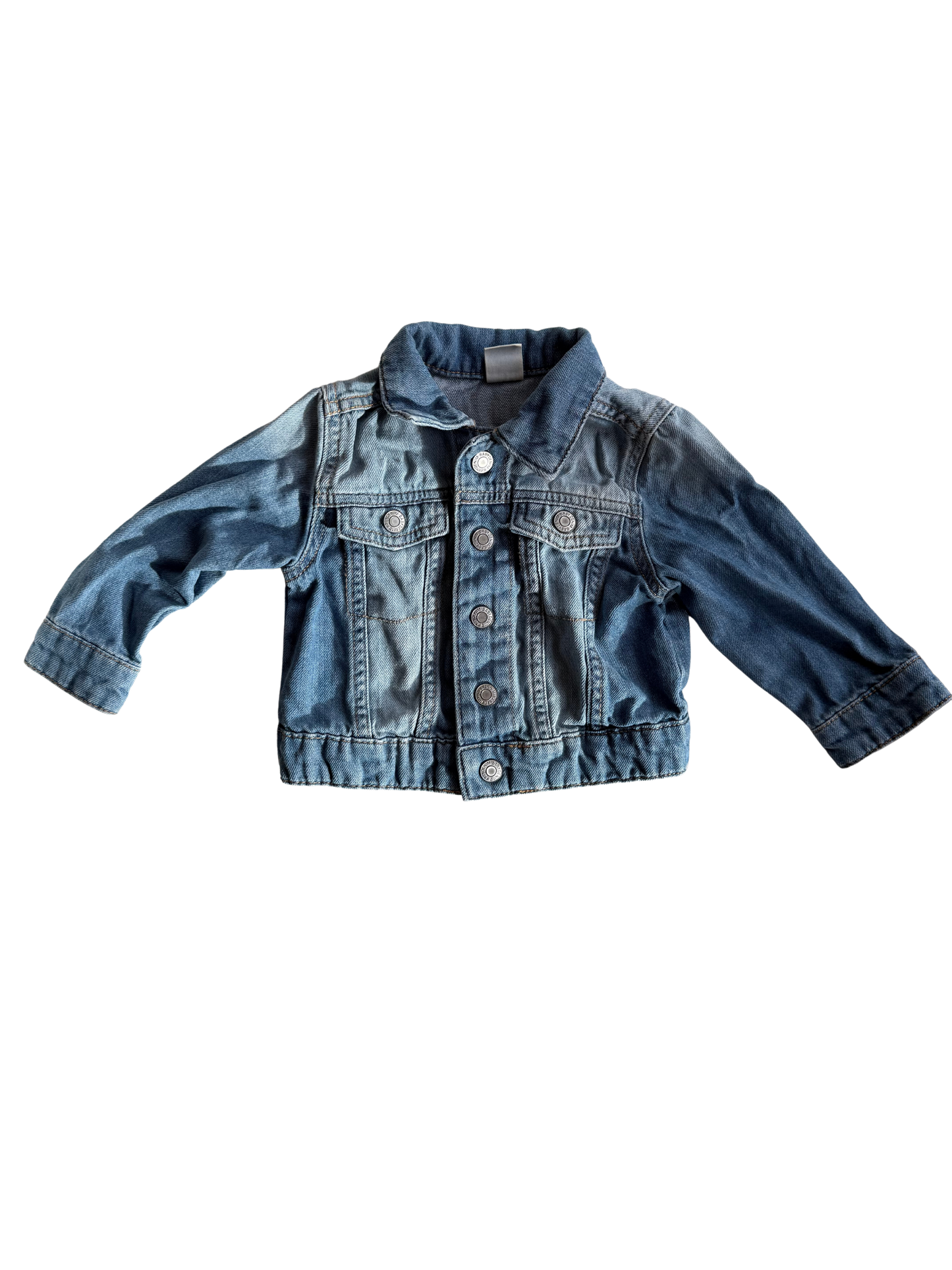 H&M Jeansjacke Blau 74