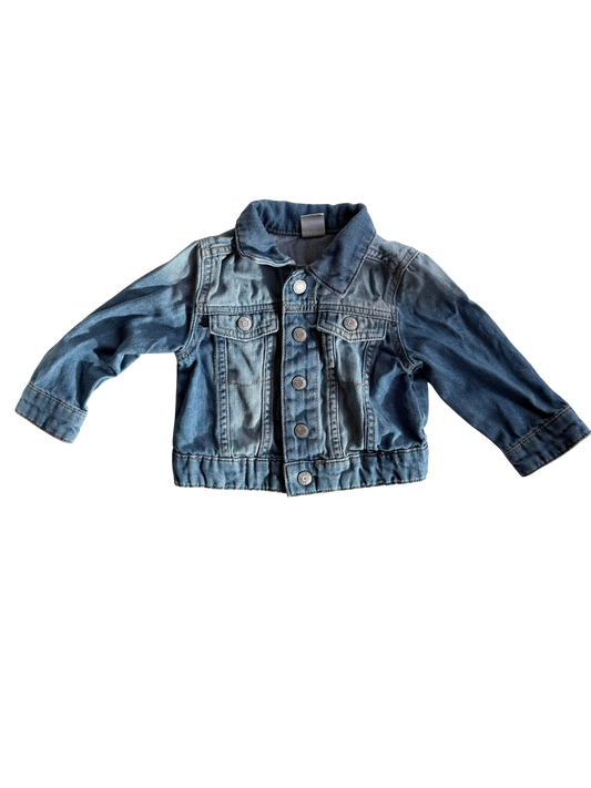 H&M Jeansjacke Blau 74