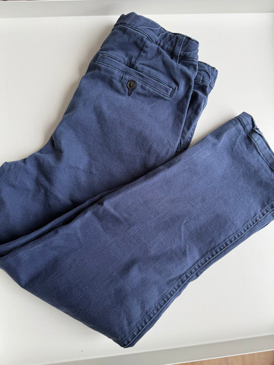 H&M Chino Hose dunkelblau 158