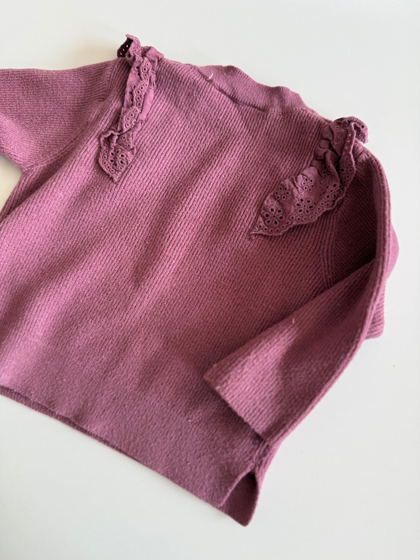 ZARA Pullover Lila 74/80