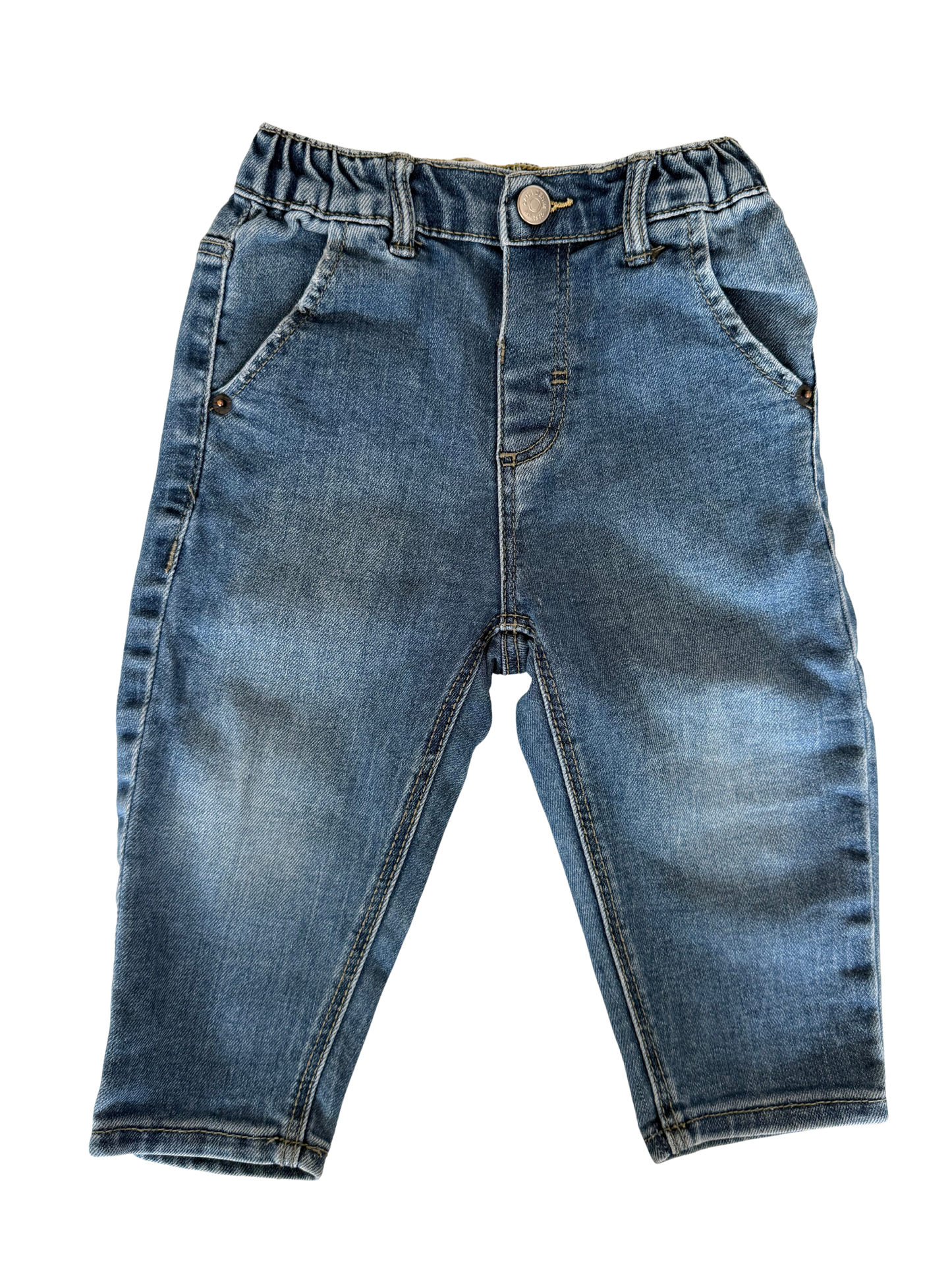 ZARA Jeans dunkelblau 80