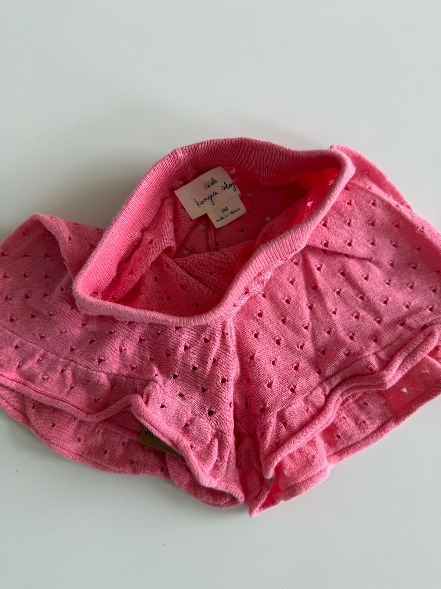 KONGES SLOJD Shorts Strick pink 62/68