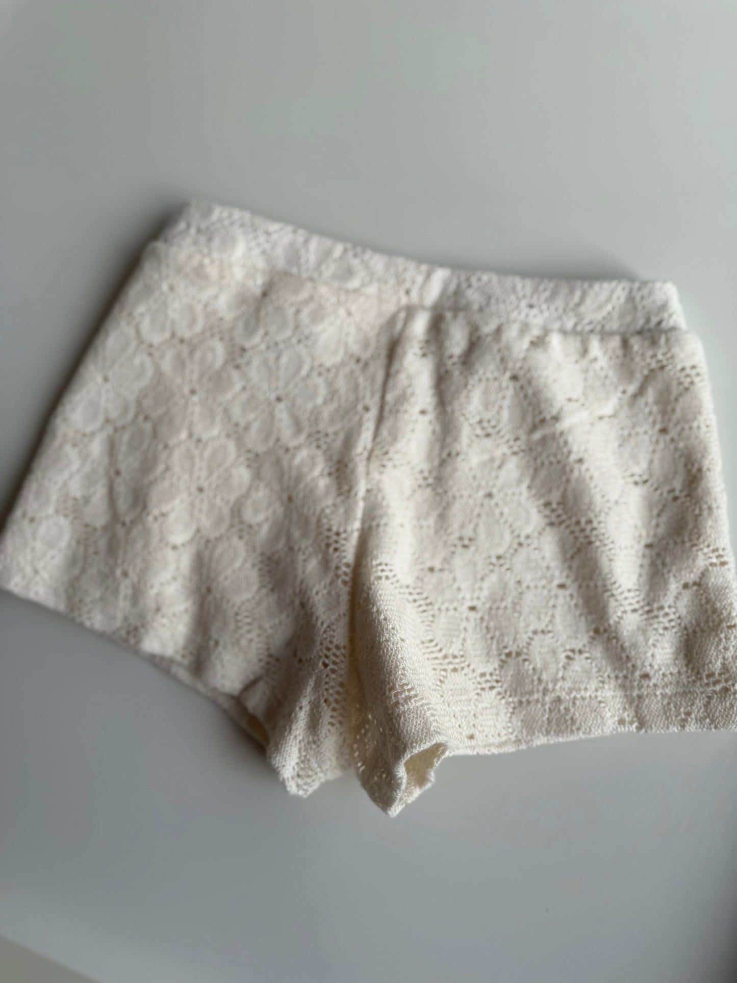 H&M Shorts Spitze weiß 98/104