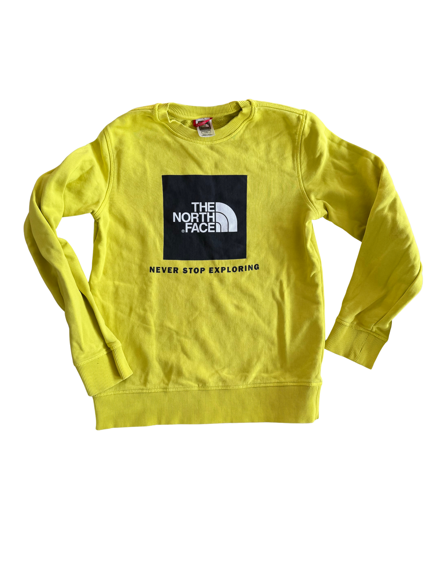 THE NORTHFACE Sweatshirt gelb 158