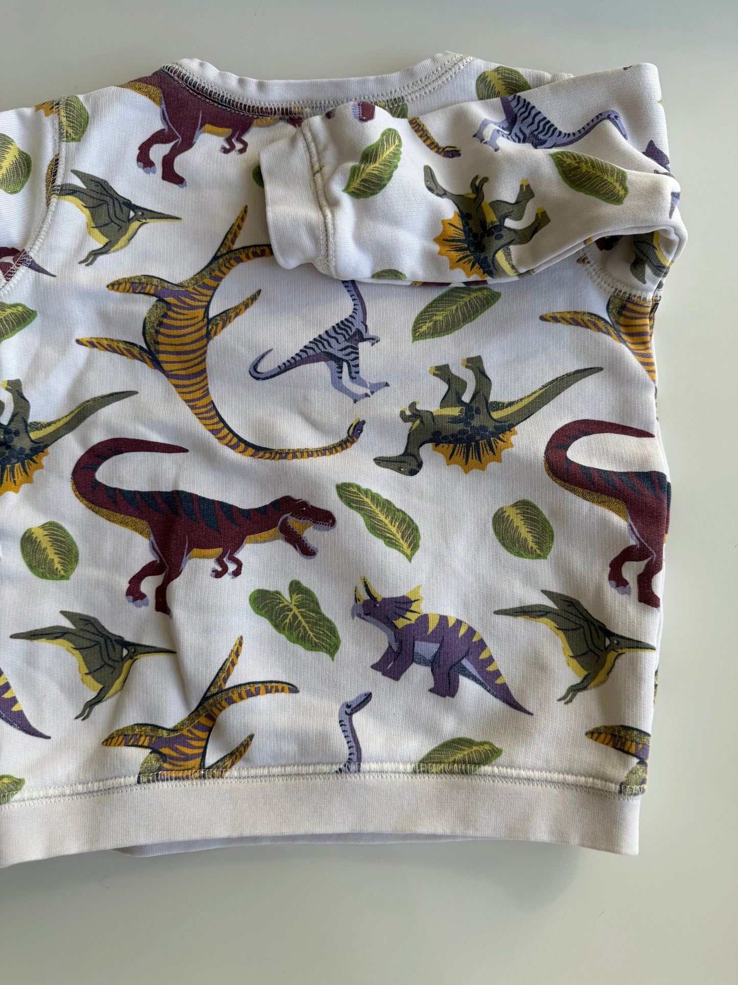 SERGENT MAJOR Sweatshirt Dinos weiß 98