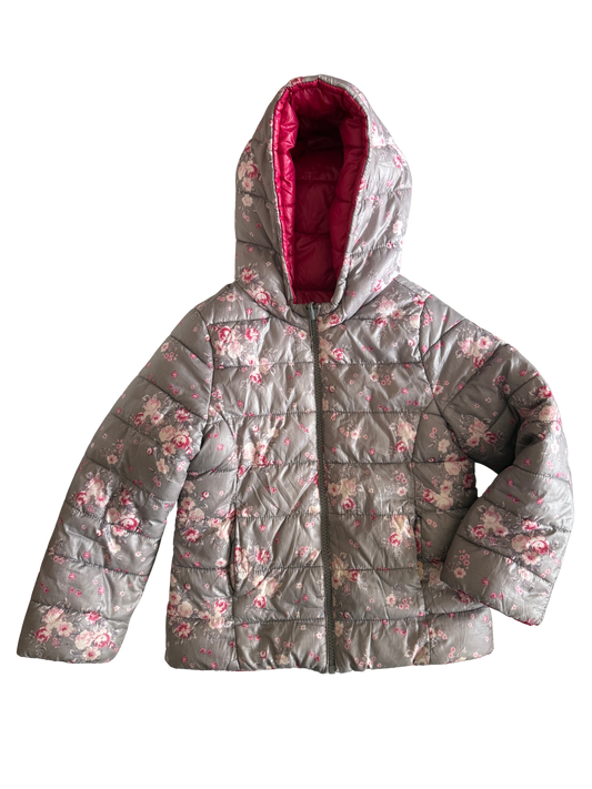 Benetton Jacke Wendejacke Blumenmuster 110